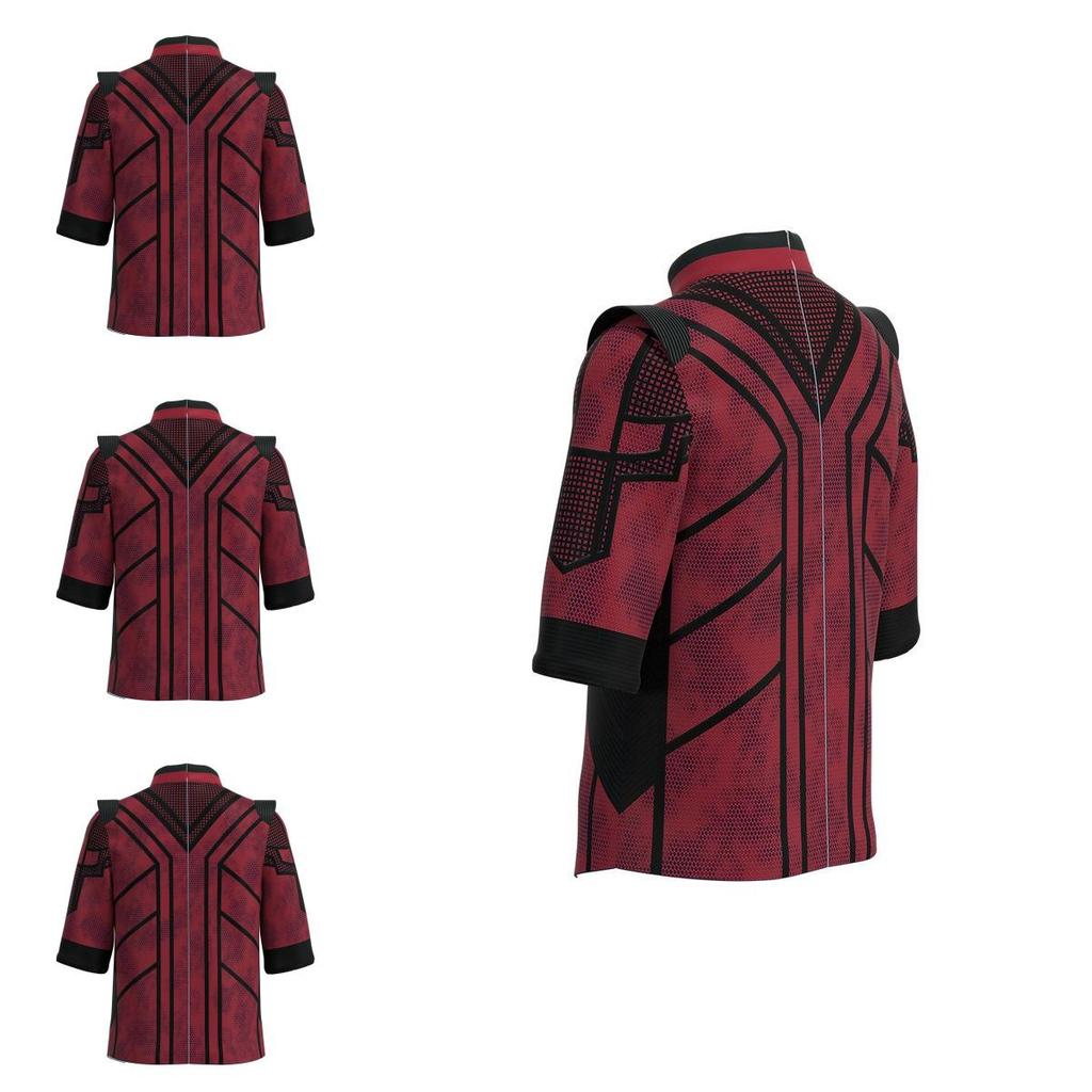 Verbluffend Shang-chi And The Legend Of Ten Rings Jas Kostuum Voor Halloween Cosplay
