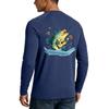 Men's UPF50+ Sun Protection Shirt Long Sleeve Stretch Outdoor Sports Fishing Cooling UV Protection Top
