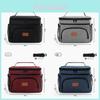 Sac Isotherme pour Boîte à Lunch en Tissu Oxford Pour Utilisation Extérieure Grande Capacité Portable Porte-Repas