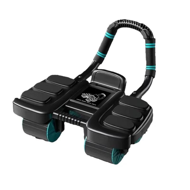 Automatic Rebound Four-Wheel Abdominal Roller