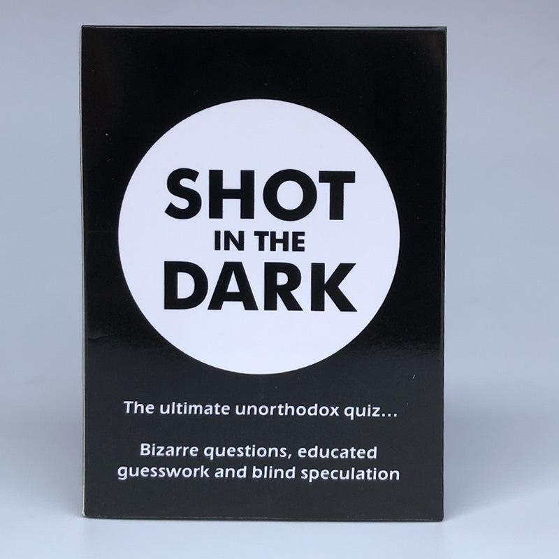 Hot Selling English Shot in the Dark: Night Shooting Couple Q&A Game