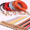 1Pc Solid Color Ladies Skirt Skinny Leather Thin Women Fashion Dress Waist Belt