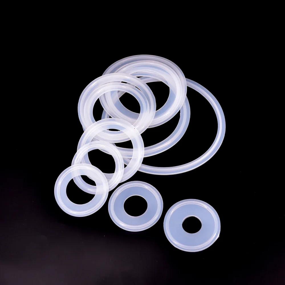 5 STUKS 1/2" 3/4" 1" 1,5" 2" 2,5" 3" 3,5" 4" Tri Clamp Sanitaire Siliconen Afdichtingsring Strip Homebrew Diopter Ferrule Bier