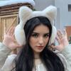 Women Faux Fur Ear Protection Soft Foldable Retractable Plush Outdoor Windproof Winter Ear Warmers Warm Multiple Options Available