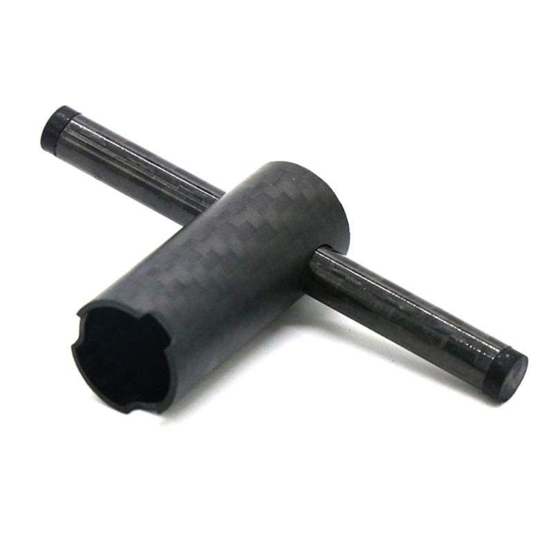 Carbon Fiber Fishing Wheel Disassembly Tool Portable Spinning Wheel Remover Portable Fishing Reel Repair Tool Parts 1