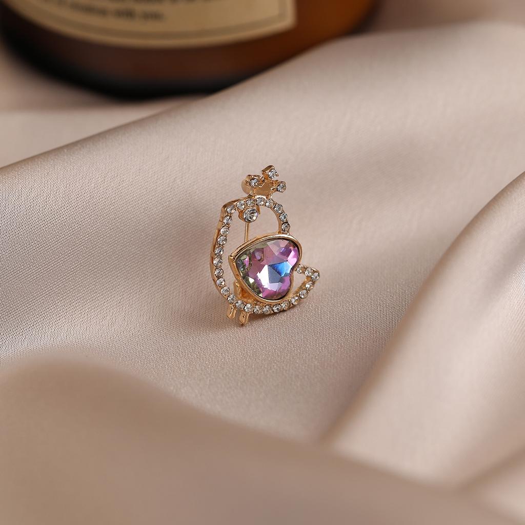 Get Rich Right Away, Alloy Year of the Horse Brooch, Light Luxury Women's Pin, Fashion Natal Year Brooch Jewelry