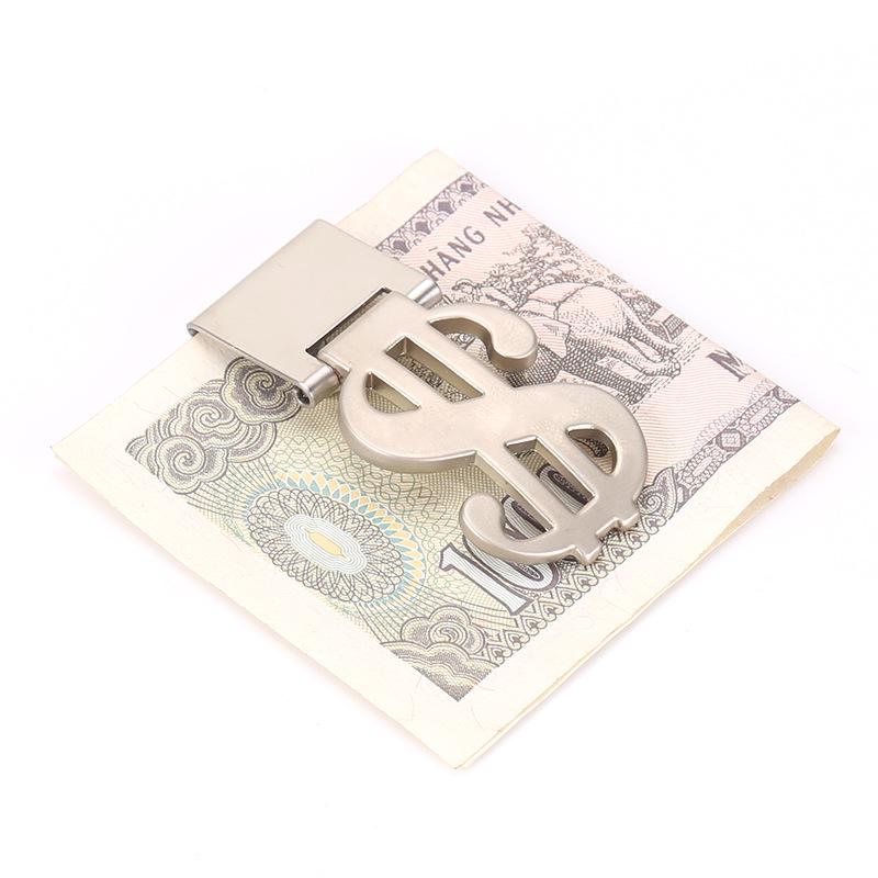 Portamonete Portafoglio in Acciaio Inossidabile - Mini Fermasoldi Metallico Porta Regalo