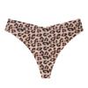 Women's Spring and Summer Sexy Leopard Print Comfortable Stretch Not To Pull A Piece of Thong Underwear