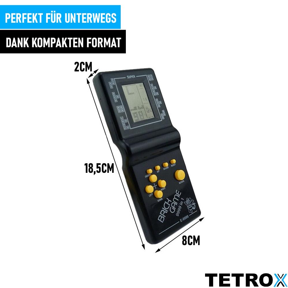TETROX Console di Gioco Portatile Retro Giochi Classici Integrati