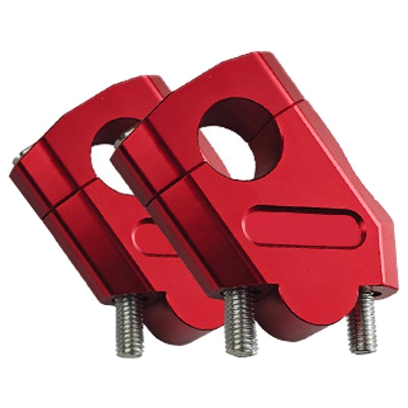 

Aluminum Motorcycle Handlebar Risers Heightening Clamp Mounting Kit Suitable for Superior Durability and Riders Comfort красный