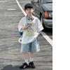 Boys Summer Children Korean Summer Five-point Jeans Children's Cartoon