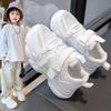 Pantofi pentru copii Pantofi albi mici pentru băieți Primăvară Pantofi noi pentru tată Versiune coreeană Casual Respirabili Pantofi sport pentru fete Pantofi de alergare