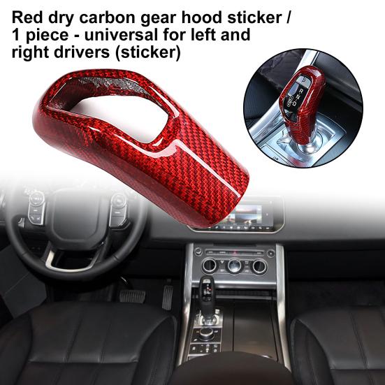 

Прочная крышка ручки Гладкая красная Прочная