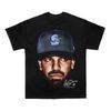 Drake Iceman Face Print T-shirt Men Women Streetwear Oversized Y2k Casual Loose Short Sleeve Unisex Tee Shirt Female Male Clothing