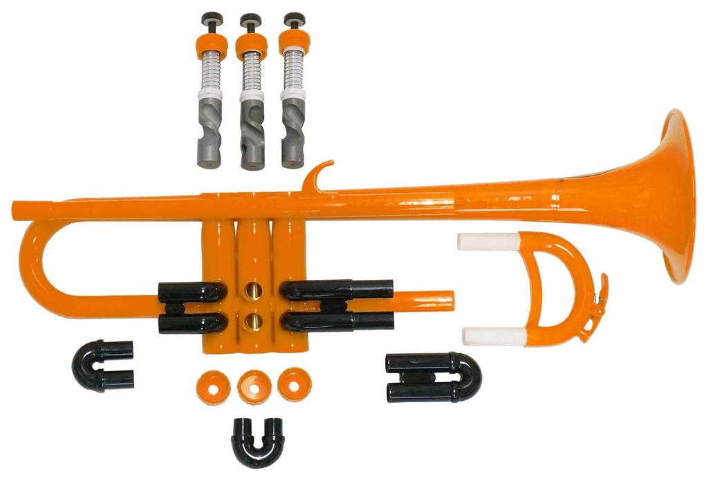 ZO Plastic Trumpet Black TP-05BK Color (Black Trim)