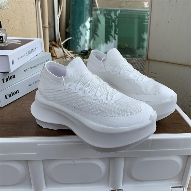 Fashion Ladies Mesh Breathable Women Casual Sneakers Lace-up Vulcanized Shoes Casual Platform Sneakers Female Shoes Zapatos De Mujer