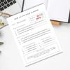Codzienny notes z planem wdzięczności, oprawa spiralna, Dziennik wdzięczności do praktyki uważności i śledzenia zdrowia psychicznego