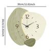 Wall Clock Decorative 3 Adjustable Lighting Simple Vintage Decoration Ornament for