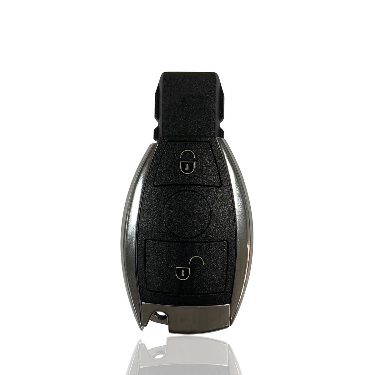 

BEST KEY Car AccessoriesSmart Remote Key Shell Fob For Mercedes Benz Year 2000+ NEC and BGA Style 3 Buttons Key Case 2 Buttons чорний
