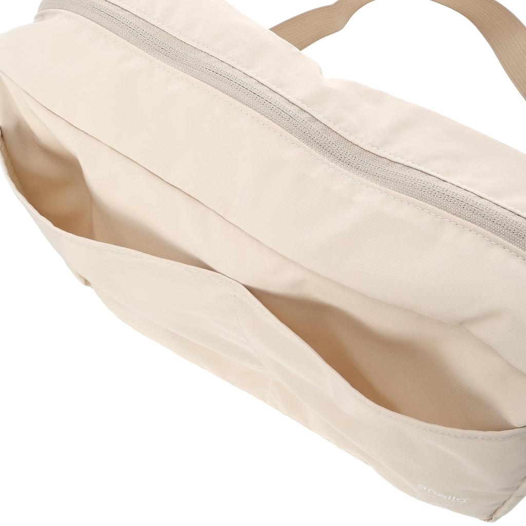 Anello Grande LIGHT Shoulder Bag, A4 Size, Lightweight, Water-Repellent