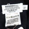 Pristine HERMES Knit cap H Twist Heaven Twist Serie Button Beanie Knit Hat L Used