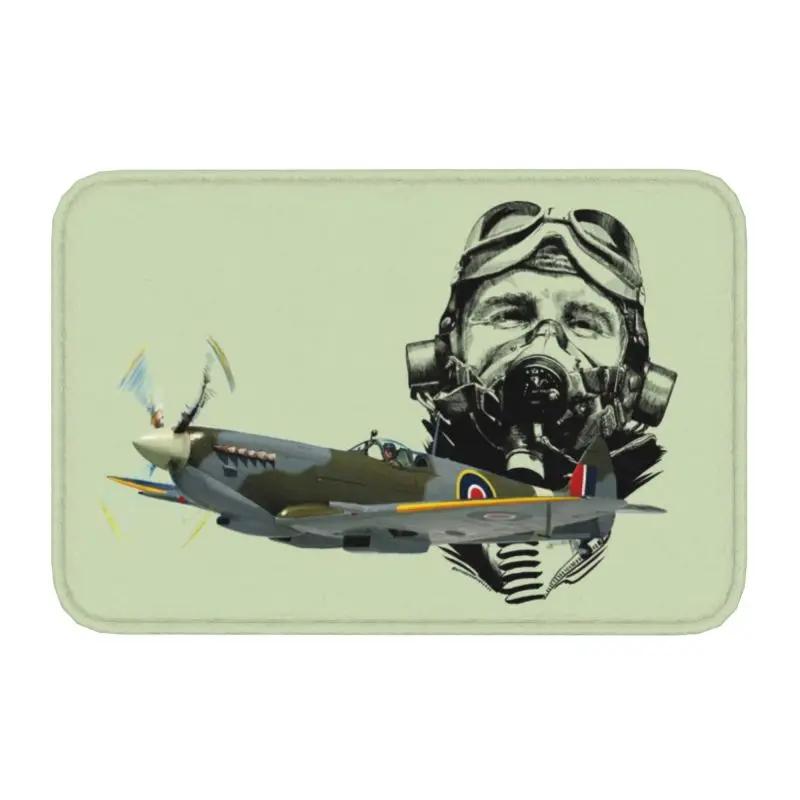 Paillasson De Pilote De Chasse Airbus Personnalisé, Antidérapant, Pour Avion D'aviation, Cuisine, Salle De Bains, Jardin, 40x60cm