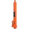Hydraulic Long Ram Jack, 8 Ton Engine Hoist Cylinder with Double Piston Pump And Clevis Base, Hydraulic Ram Cylinder for Engine Lift Hoists, Hydraulic
