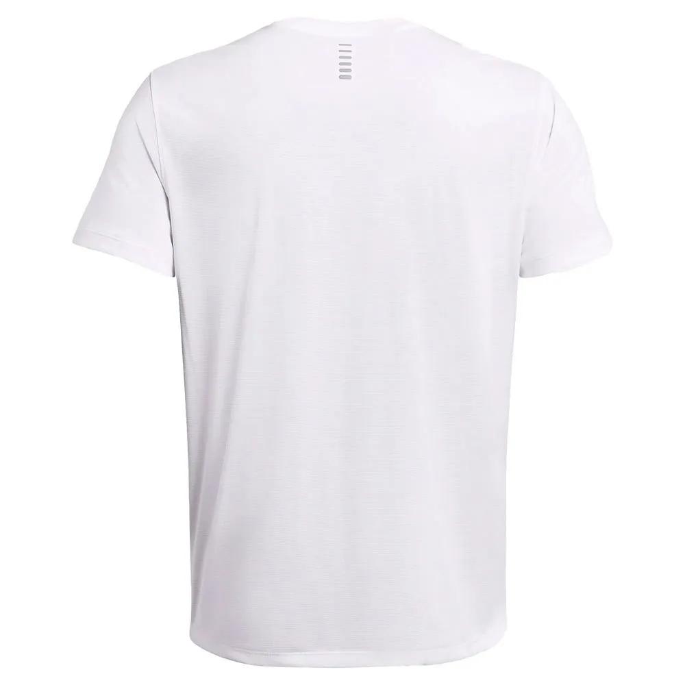 Under Armour Launch Short Sleeve T-shirt Elastic White
