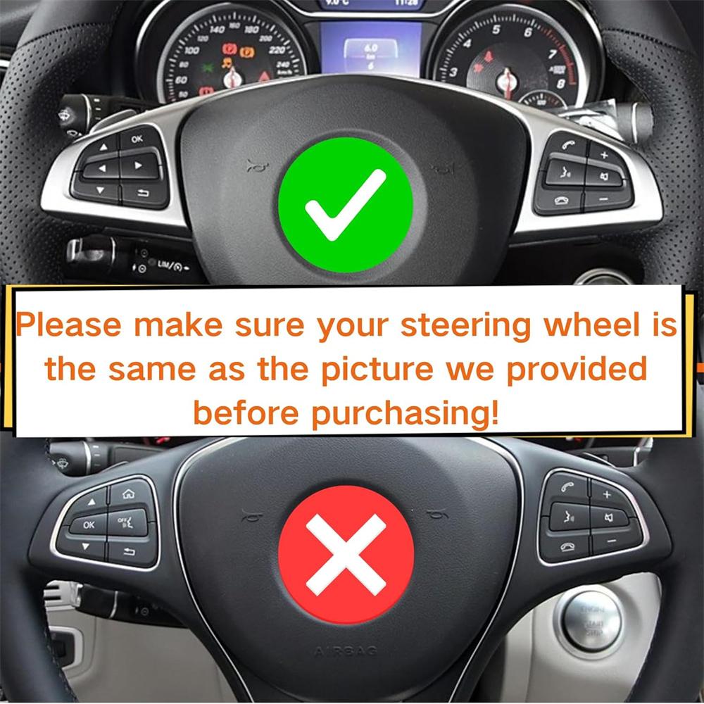 Car Steering Wheel Volume Control Switch Buttons For Mercedes Benz A B GLA GLS GLE