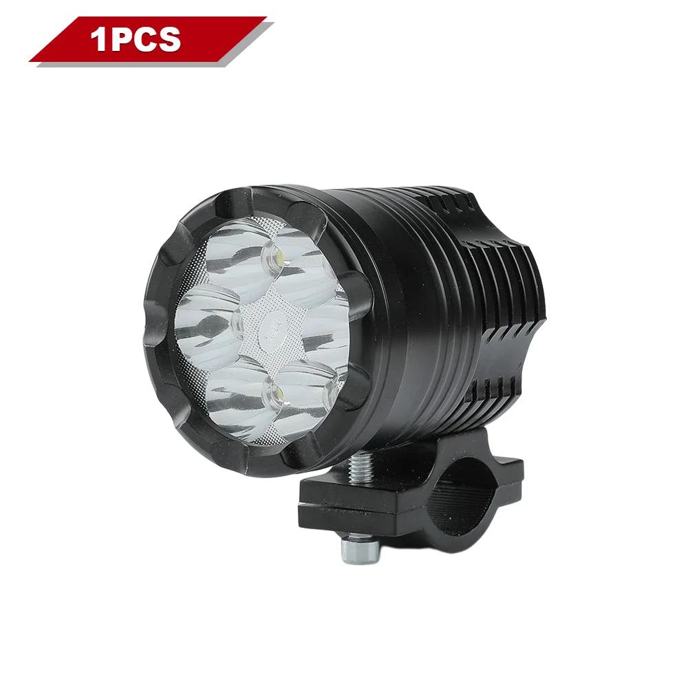 Additional Headlights for Motorcycle Auxiliary Spotlights Universal Moto Driving Fog Lights High Low Flash Beam for ATV Scooter