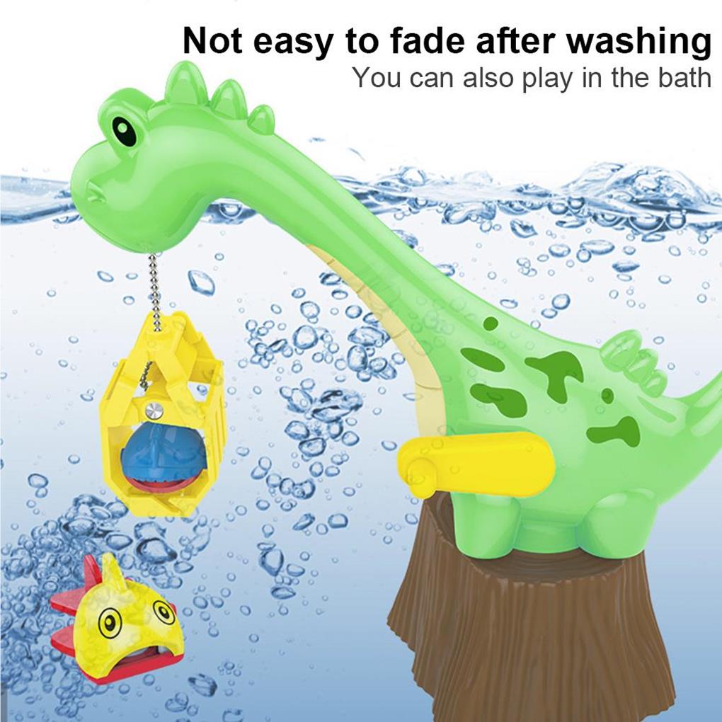 Baby Water Toy Early Educational Parent-child Interaction Dinosaur Puzzle Grabbing Machine Fish Toys Kindergarden Supplies
