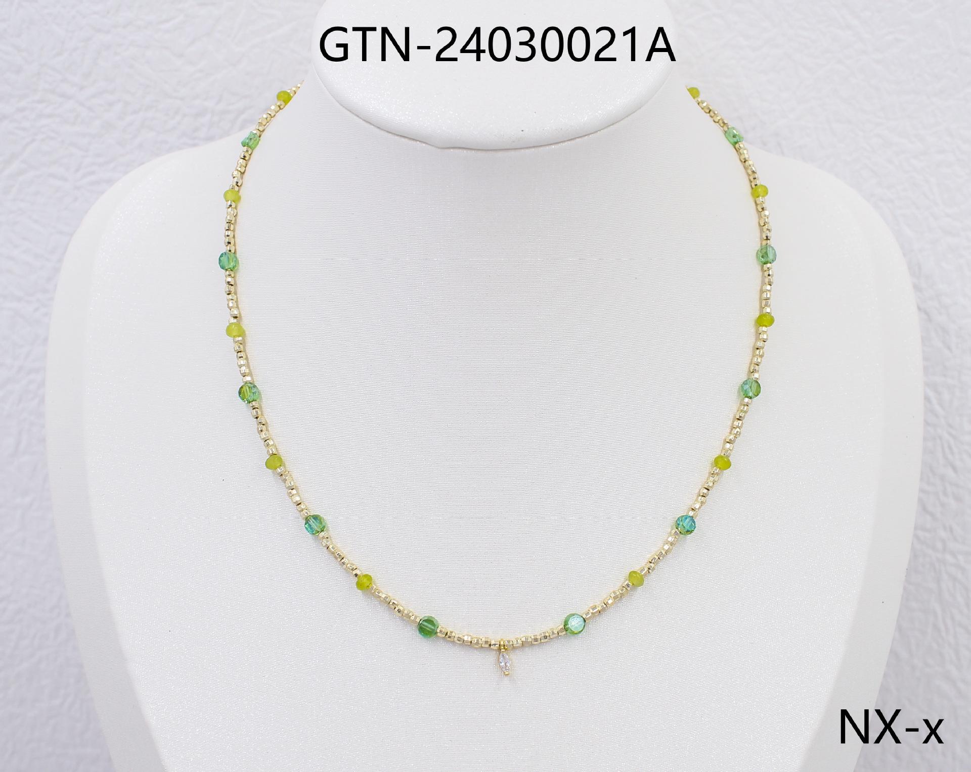 

Женское летнее ожерелье Lucky Bead Natural Crystal - 100 бусин, универсальный дизайн