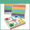 Montessori Wooden Number Board For Homeschooling And Cognitive Growth