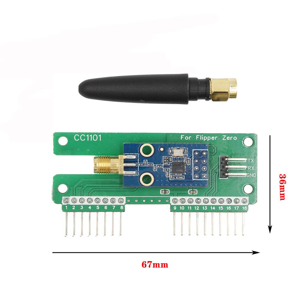 For Flipper Zero WiFi CC1101 433Mhz Development Board Multifunction WiFi Esp32 Development Board Expanding for Flipper Zero Tool