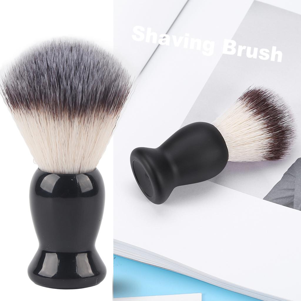 Shaving Brush for Men Beard Mustache Trimming Brush Nylon Hair Barber Salon Shaven Tool
