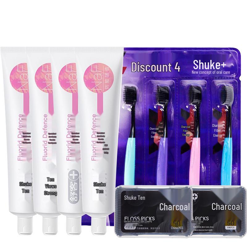 

Shuke Anti-Cavity Toothpaste & Oral Hygiene Kit