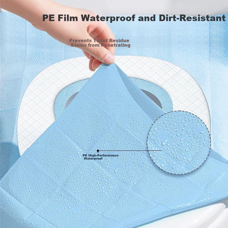 LOHAS Travel Disposable Toilet Seat Cover Full Coverage Waterproof Independent Packaging Sanitary Seat Protector