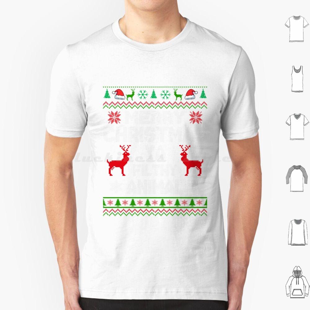 Merry Christmas Ya Filthy Animal T Shirt Cotton Men Women DIY Print Merry Christmas Ya Filthy Animal Merry Christmas You Filthy S
