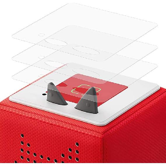 Набор из 3 прозрачных защитных пленок, Аксессуар для ремонта Toniebox, Прозрачная пленка, Защитная крышка (3 куска) 3pc