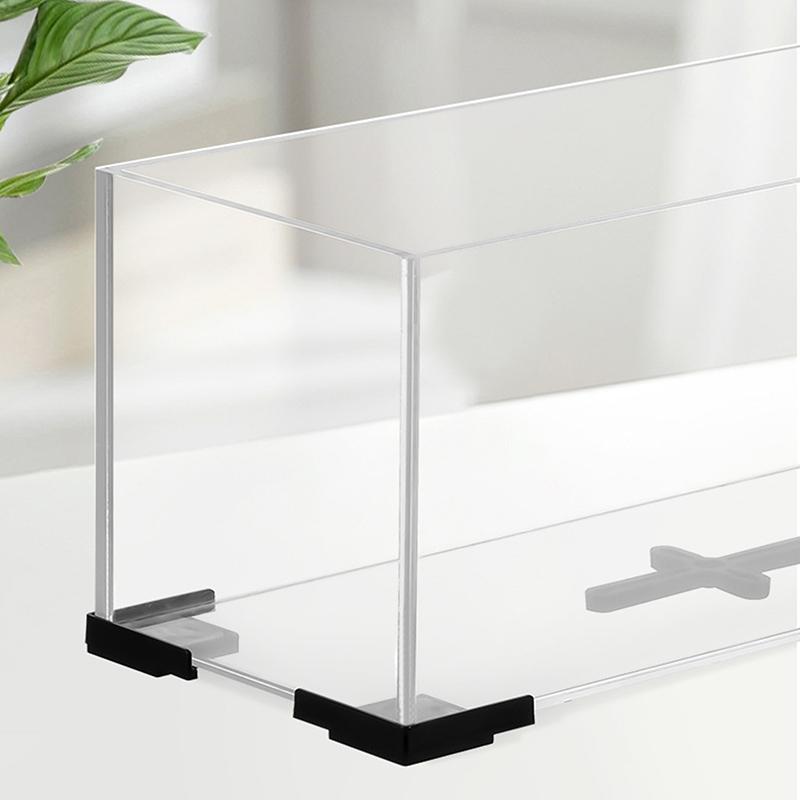 4Pcs Fish Tank Corner Protector Set - Adhesive-Free Anti-Collision Safety Bumper, Aquarium Protective Cover Accessories