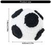Creative Football Shape Punching Bag Soft Plush Stress Relief Toy Small Soccers Ball Toy For Kids And Adults