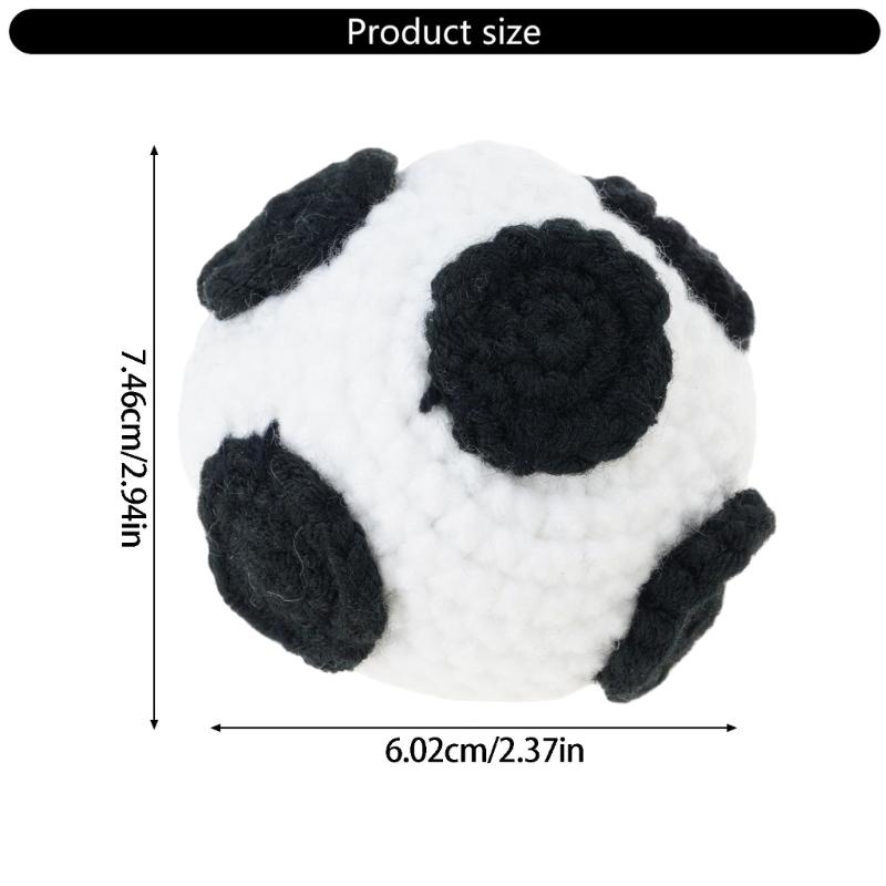 Creative Football Shape Punching Bag Soft Plush Stress Relief Toy Small Soccers Ball Toy For Kids And Adults
