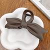 Milk Tea Color Large Hair Claw - Korean Style Fashionable Hollow Out Shark Clip for Women's Updos