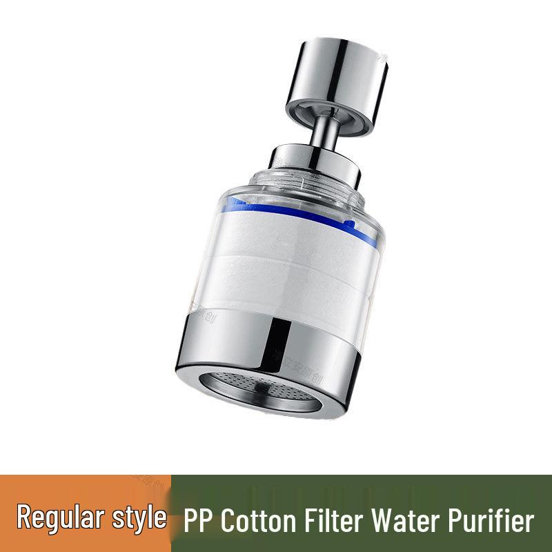 Universal Anti-Splash Faucet Extension and Swivel Adapter
