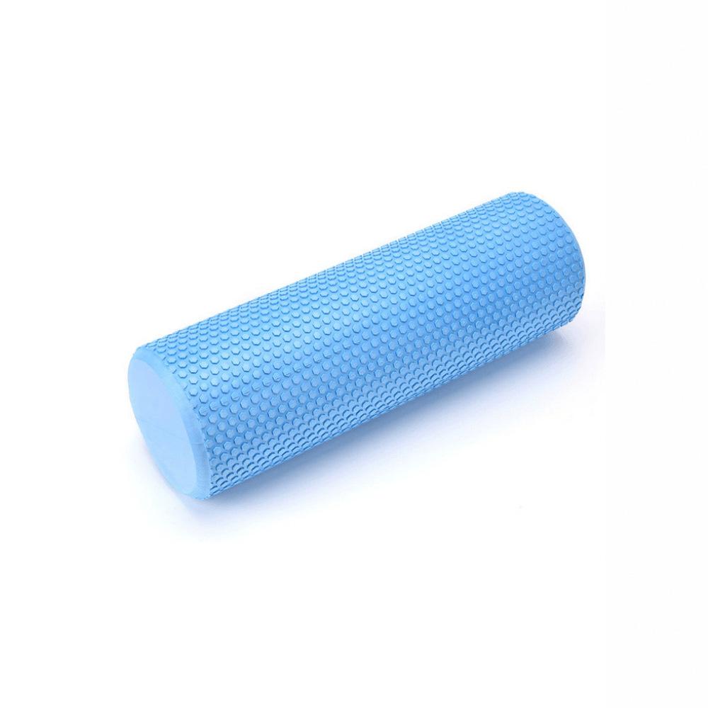 Solid EVA Foam Roller with Grid Pattern for Muscle Relaxation and Yoga Massage