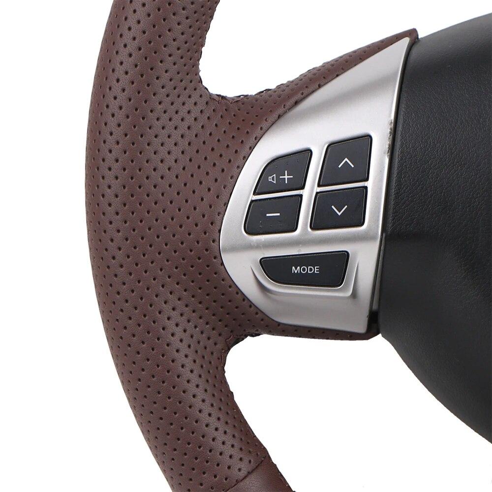 Hand-stitched Artificial Leather Car Steering Wheel Cover For Toyota Vios Corolla Mark 2 for Lexus GS43 Steering Wheel Braid