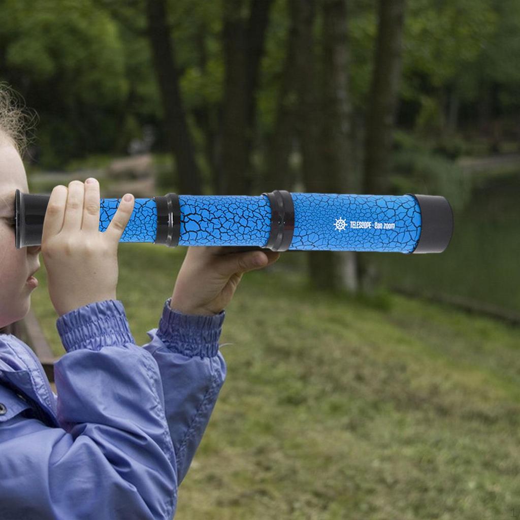 Compact Kids Telescope - Portable Astronomy Toy for Children's Birthday Parties and Easter Fun