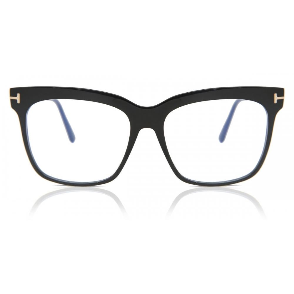 Tom Ford Ft5768 B Blue Light Block 001 Women Eyeglasses