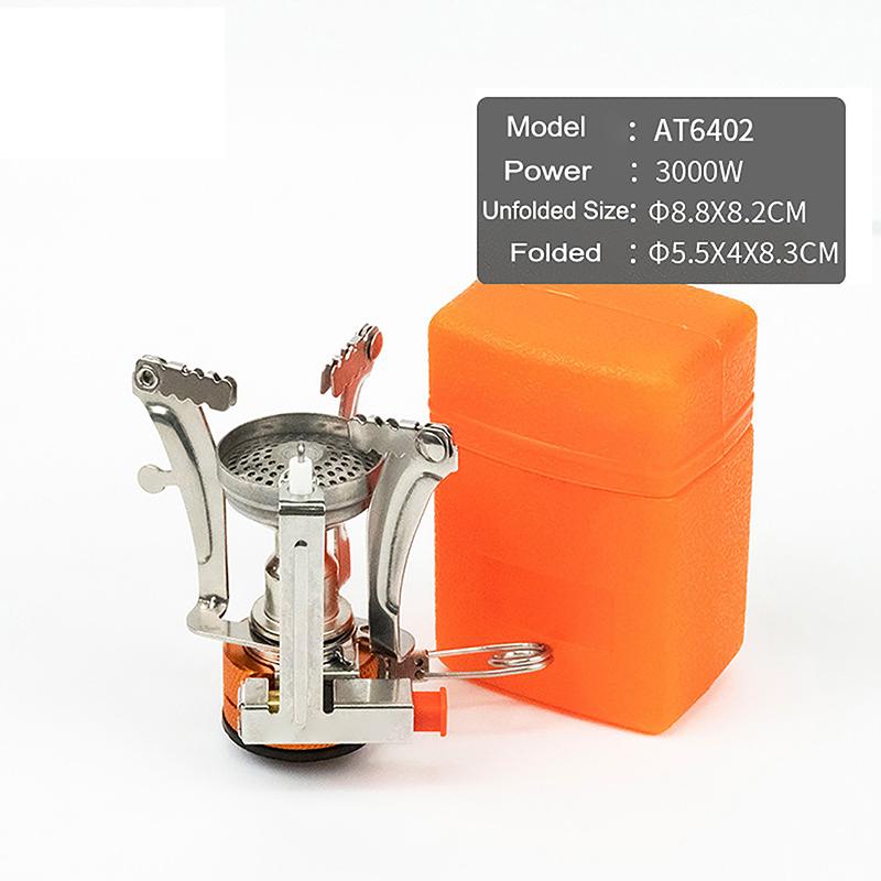 Camping Accessories Gas Cooker Portable Outdoor Camping Ultra Light Picnic Cooking Camp Stove Survival Furnace