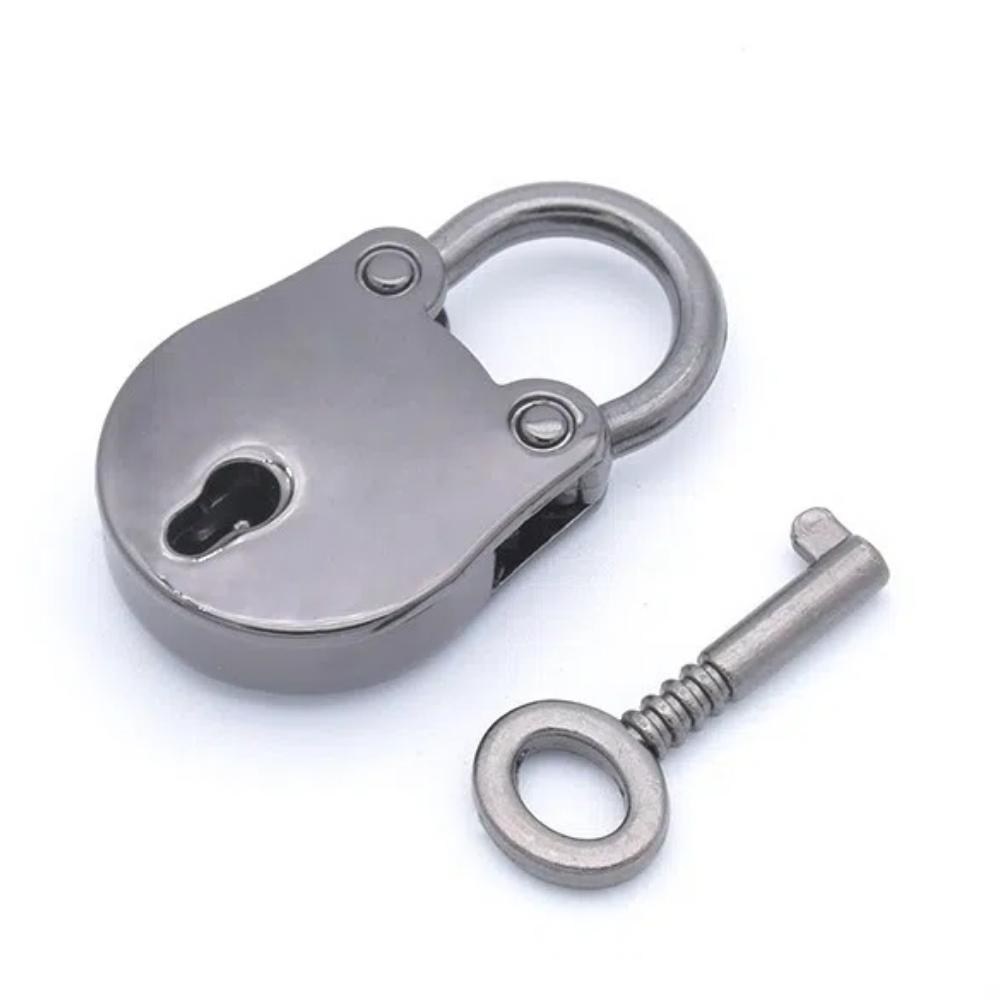 

Shape Zinc Zinc Zinc Alloy Wedding Jewelry Box Mini Travel Locks Archaize Padlock Hardware Bear Head Lock чёрный